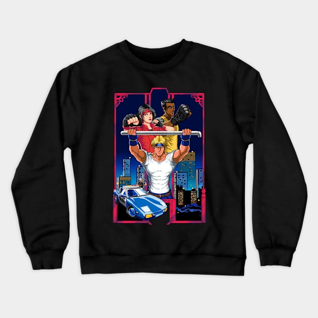 Enter the Rage Crewneck Sweatshirt by manoystee